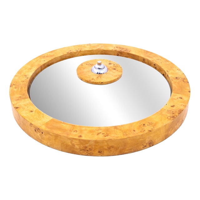 Round Ceiling Lamp, Poland, 1950s For Sale