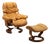 Set of Armchair and Ottoman from Ekornes, 1980s For Sale