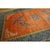 Textile 1920s Orange Pictoral Field Greek Key Antique Chinese Art Deco Wide Gallery Rug For Sale - Image 7 of 10