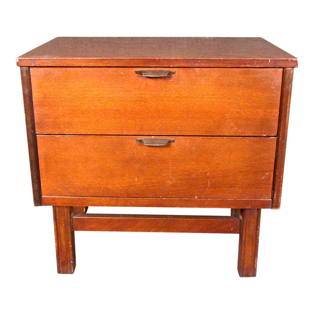 MidCentury Modern Night Stand Chairish