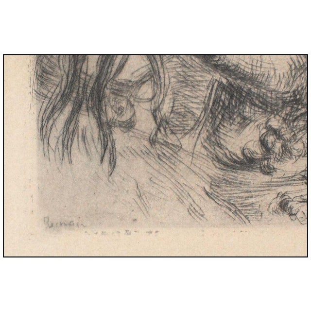 Impressionist Late 20th Century Le Chapeau Epingle (Pinned Hat), Pierre-Auguste Renoir For Sale - Image 3 of 5