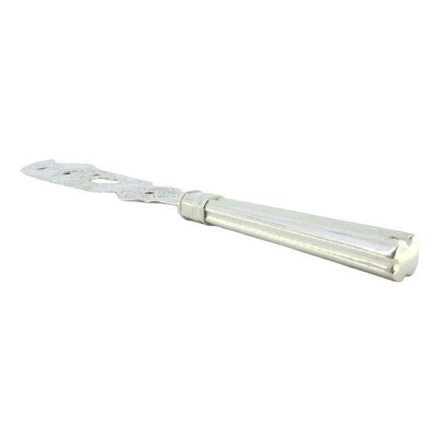 Cut-Out Silver Fish Knife For Sale