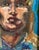 Cerulean "Lady Liberty", Original Oil Painting, Figurative Art, Framed For Sale - Image 8 of 8