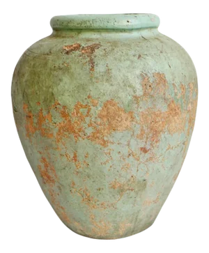 Antique Java Terra Cotta Urn