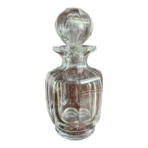 Mid 20th Century Baccarat Malmaison Vintage Small Cut Crystal Decanter / Perfume Bottle.