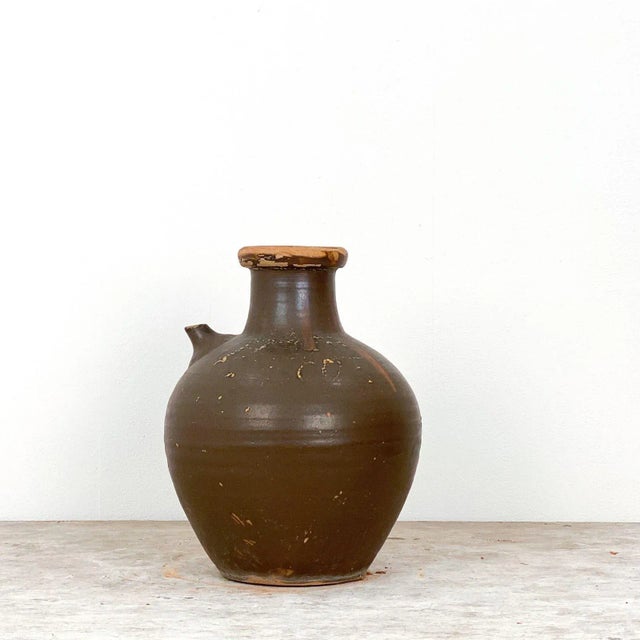 Japanese Pottery Jar, Japan 19th Century For Sale - Image 3 of 6