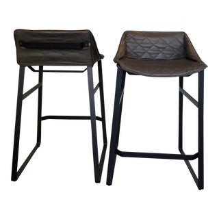 Modern Klaas Kitchen Stools- a Pair For Sale