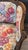 Louis XV Style Antique French Begere Featuring Vintage Floral Twill Upholstery Fabric For Sale - Image 4 of 12