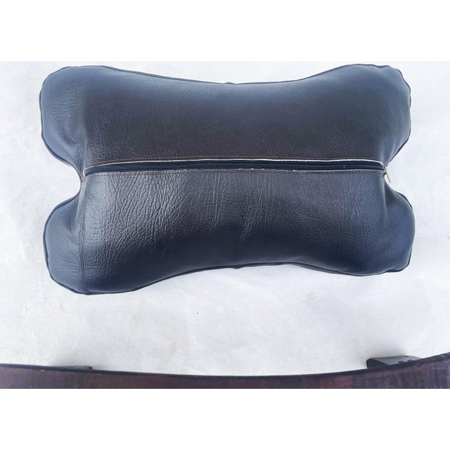 Vintage Camel Saddle Ottoman in Leather, 1960s For Sale - Image 15 of 16