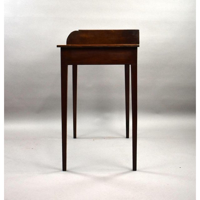 1900 - 1909 Edwardian Mahogany Inlaid Hall Table, 1900 For Sale - Image 5 of 9