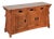 Mission Oak Crofter Console Cabinet - 55" Micheals Cherry For Sale