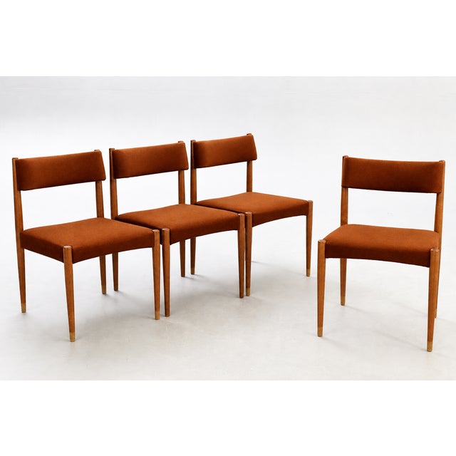 Wood Modern Danish Teak Dining Chairs attributed to Aksel Bender Madsen, 1960s, Set of 4 For Sale - Image 7 of 10