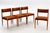 Wood Modern Danish Teak Dining Chairs attributed to Aksel Bender Madsen, 1960s, Set of 4 For Sale - Image 7 of 10