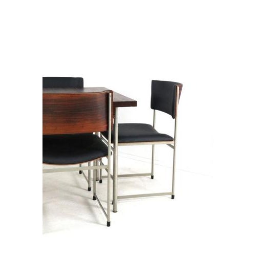 SM08 Dining Table and Chairs by Cees Braakman for Pastoe, 1960s For Sale - Image 13 of 16