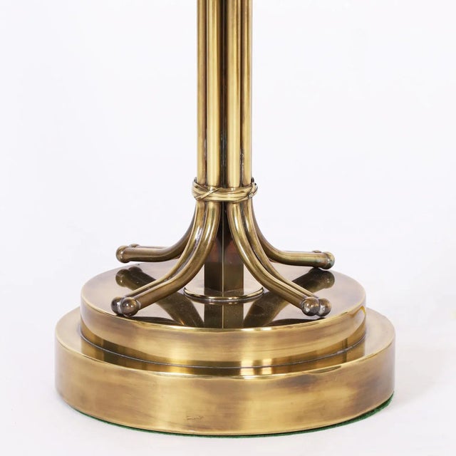 Pair of Vintage Mid-Century Brass Table Lamps For Sale In West Palm - Image 6 of 8
