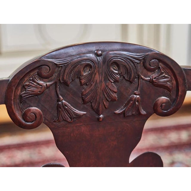 Chippendale Dining Chairs in Wood, Set of 4 For Sale - Image 6 of 8