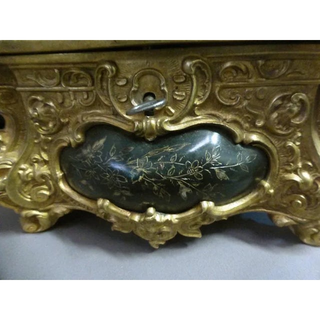 Antique Napoleon III Bronze Jewelry Case For Sale - Image 6 of 10