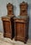 Pair of Antique Walnut Bedside Tables – Twisted Columns – Black Marble Top – Renaissance Style A superb pair of antique...