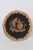 Metal Limoges France Miniature Porcelain Plate Cobalt Blue Couple Courting Cameo 4732b For Sale - Image 7 of 9