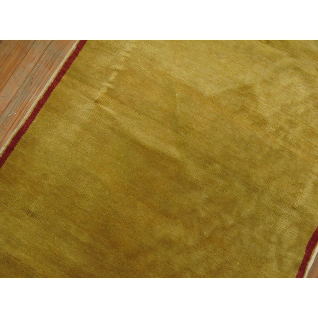 Contemporary Vintage Turkish Modernist Rug - 3'10" x 7'10" For Sale - Image 3 of 6