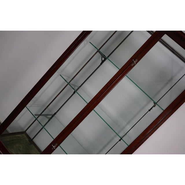 Victorian Mahogany Museum Shop Display Cabinet or Vitrine, Late 19th Century For Sale - Image 6 of 18