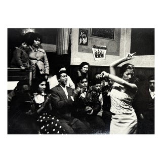 Isabel Steva, Colita, Flamenco Party, Barcelona, 1960s-1970s, Silver Gelatin Print For Sale