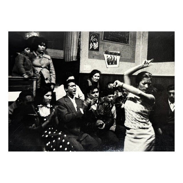 Isabel Steva, Colita, Flamenco Party, Barcelona, 1960s-1970s, Silver Gelatin Print For Sale