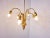 Brass Pineapple Chandelier, 1970s For Sale - Image 4 of 10