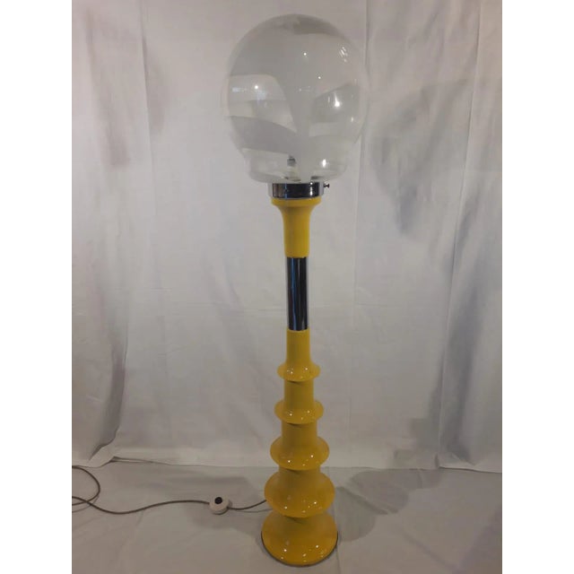 1970s Vintage Floor Lamp from Mazzega, 1970s For Sale - Image 5 of 5