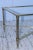 Metal 1950s Mid-Century Modern French Brass Coffee Table For Sale - Image 7 of 9