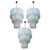 Tronchi Chandeliers in the style of Toni Zuccheri for Venini, Set of 3 For Sale - Image 9 of 9