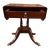 Antique American Classical Style Duncan Phyfe Carved Mahogany Drop Leaf Side Table, For Sale