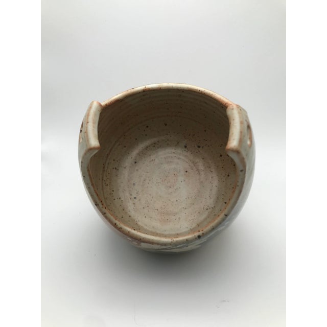 Signed Studio Pottery Sculptural Cachepot For Sale In Boise - Image 6 of 12