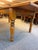 Burnt Umber Custom English Pine Rustic Farmhouse Dining Table With Two Drawers, Circa 1980 For Sale - Image 8 of 8