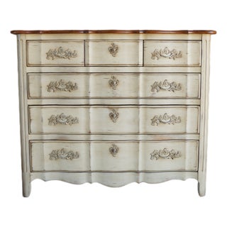 Century Furniture Country French Tall Chest of Drawers For Sale