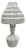 Vintage White Wicker Table Lamp With Matching Woven Shade – Coastal Boho Mid-Century Style 31.5” Tall For Sale