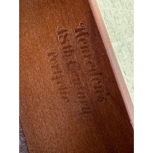 Vintage Henredon 18th Century Portfolio Secretary Desk For Sale - Image 10 of 12