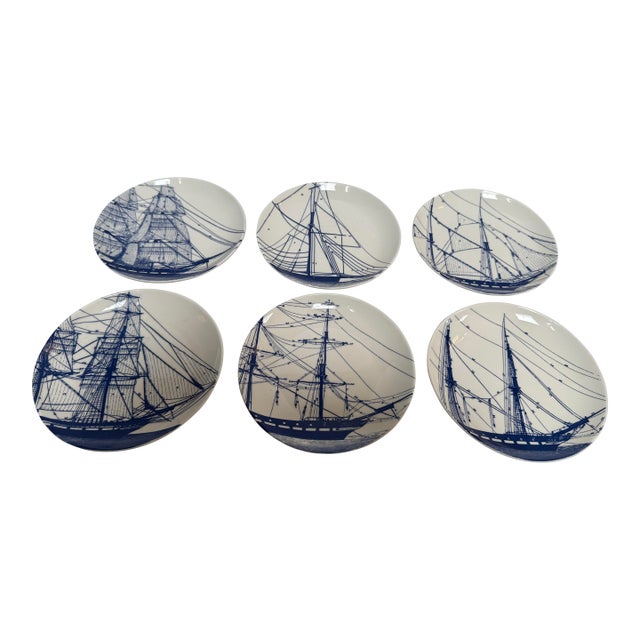 Caskata Rigging Small Plates, Set of Six For Sale