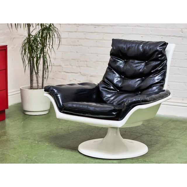 This vintage, cozy, and uniquely one-of-a-kind chair sits perfectly in any living room, or, as accent seating for the...