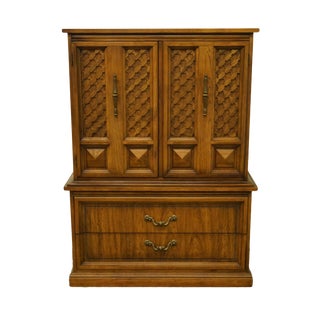 Dixie Furniture Italian Mediterranean Style 40" Door Chest on Chest 414-309 For Sale