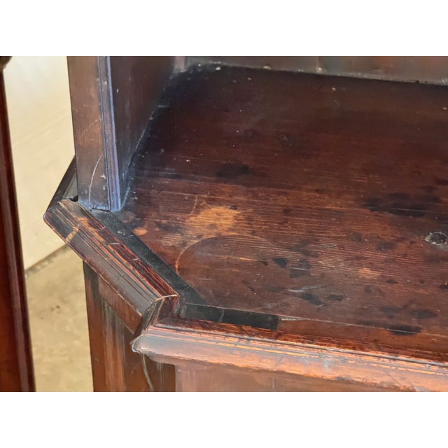 Brown 19th Century Painted Swedish Cabinet For Sale - Image 8 of 12