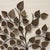 This tree of life has the most interesting colors of bronze, black and turquiose. It stands at 33" high, width at 36.5"...