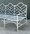 Vintage Outdoor Chinese Chippendale Cast Aluminum Sofa For Sale - Image 12 of 12