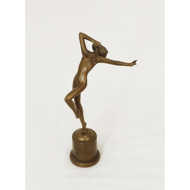 Bronze Female Nude from Josef Lorenzl, 1920s For Sale - Image 6 of 12
