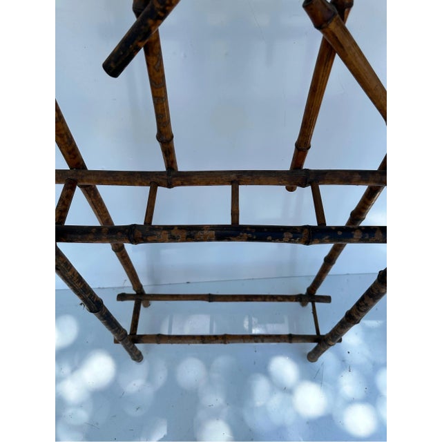 1930s Bamboo Hall Tree For Sale In Miami - Image 6 of 8