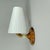 Alabaster, Birch and Pleated Fabric Wall Light, Sweden, 1920s For Sale - Image 11 of 18