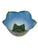 Ceramic Mustardseed and Moonshine Blue Green and White Bowl Made in South Africa For Sale - Image 7 of 10