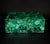 A substantial, jumbo size, hand‑crafted malachite box made from genuine stone, prized for its extra‑large size, measuring...