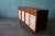 1950s Edward Wormley for Dunbar Janus Cabinet Walnut Copper 71" For Sale - Image 9 of 11