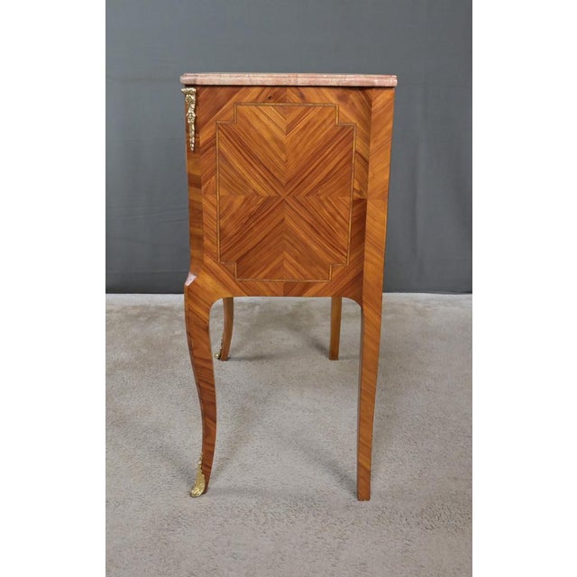 Louis XV Transitional Marquetry Commode, 20th Century For Sale - Image 17 of 18